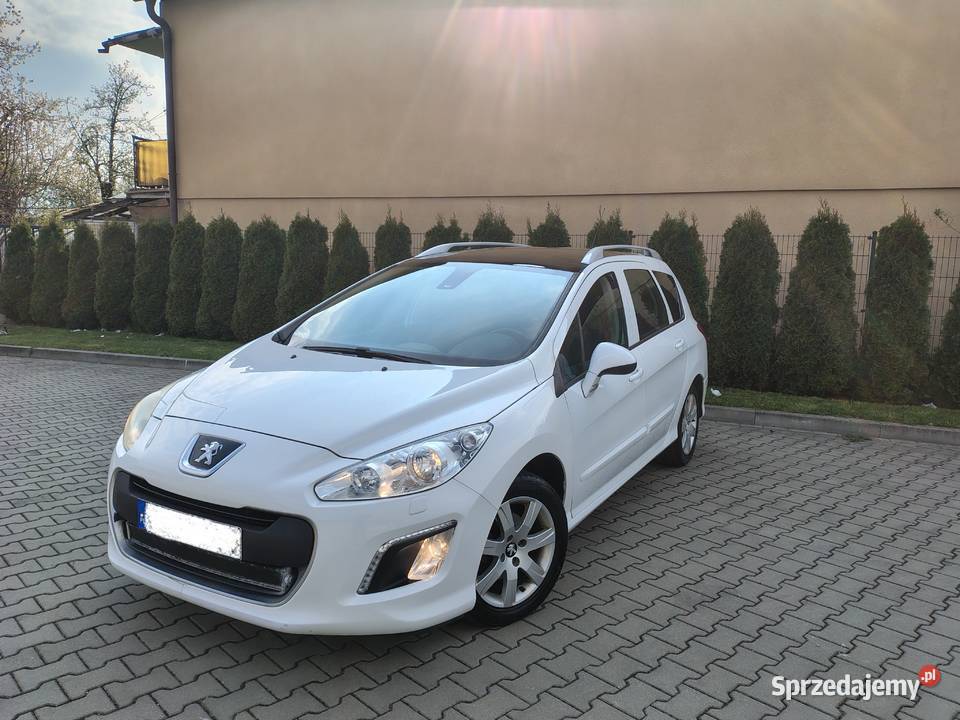 Peugeot 308sw 16 Diesel 2011r Lift Ładny Ledy manualna Wilamowice