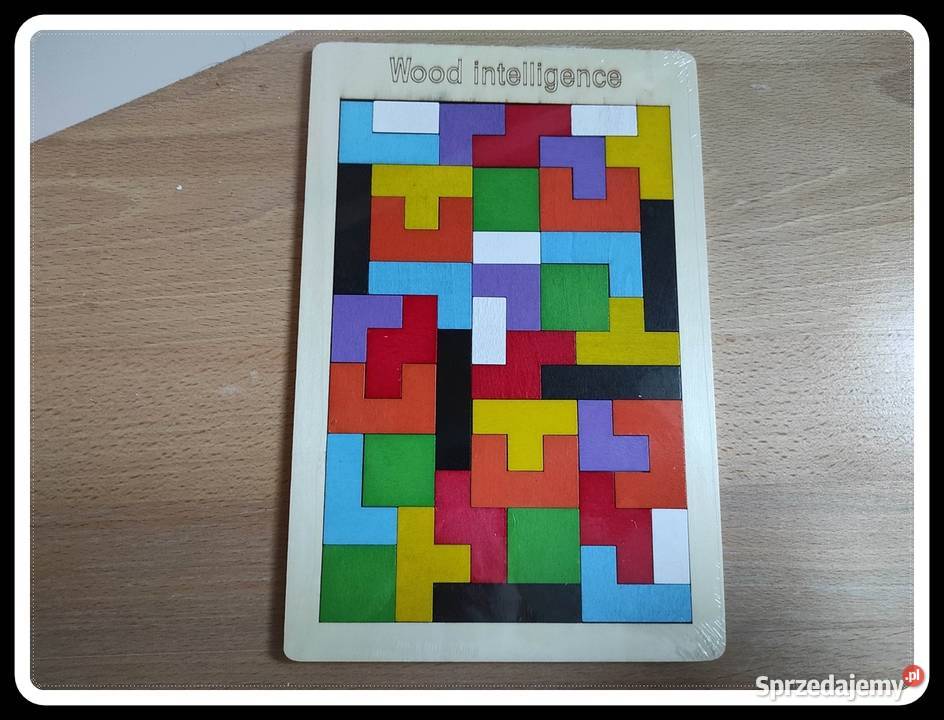 drewniana zabawka edukacyjna drewniana tangram Płock