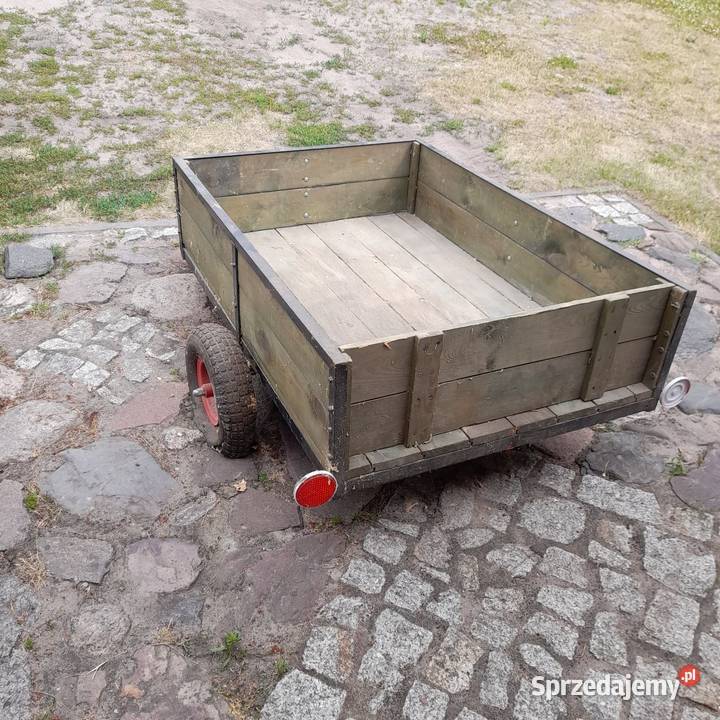 Przyczepka do kosiarki traktorka Krusze