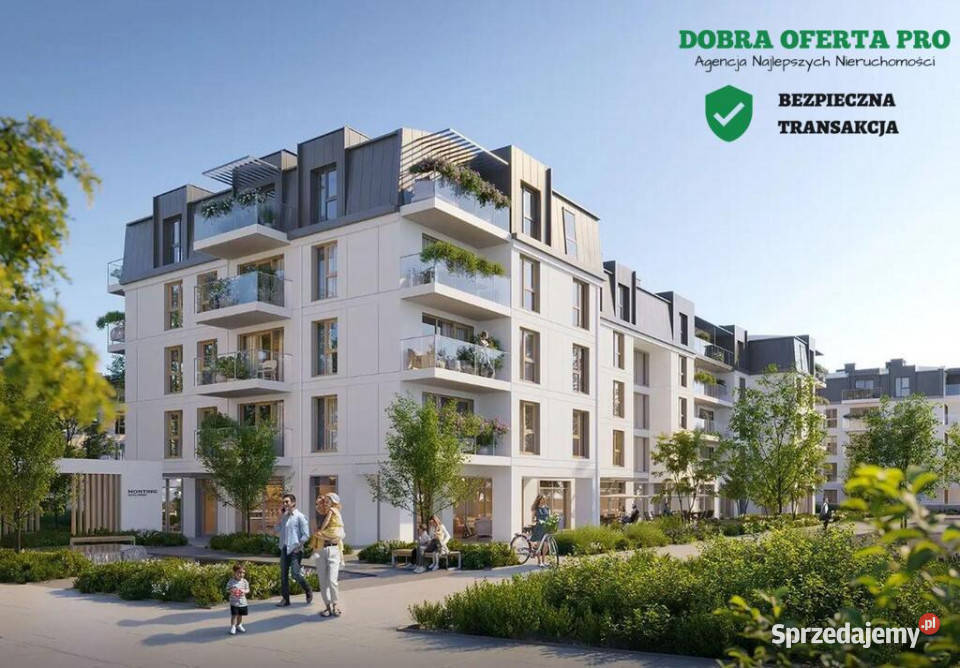 3 pokoje Oxygen Park z widokiem na zieleń