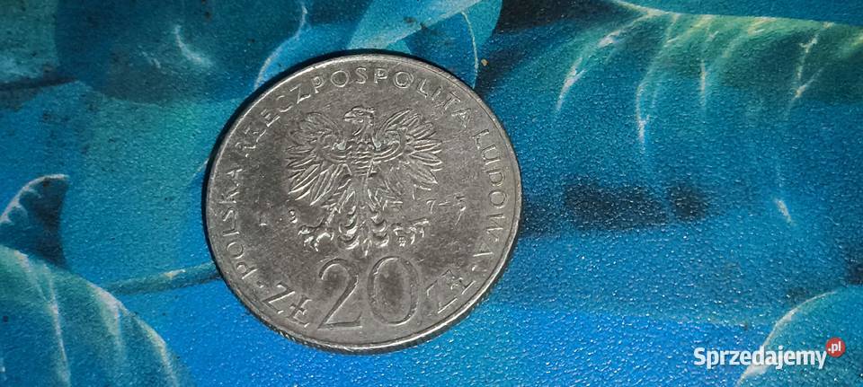 Monety PRL20 Międzynarodowy Kobiet 1975 r