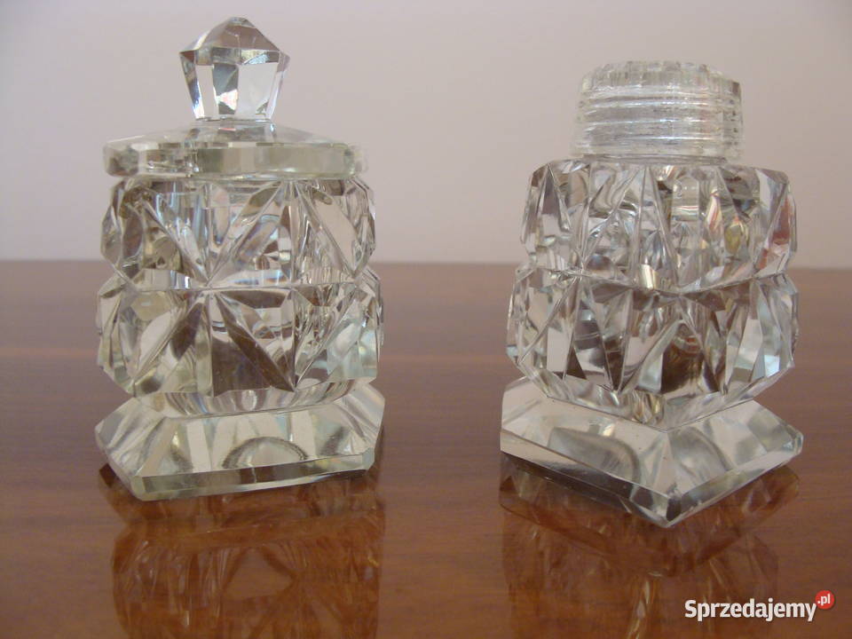 Solniczka pieprzniczka szkło Latoszyn