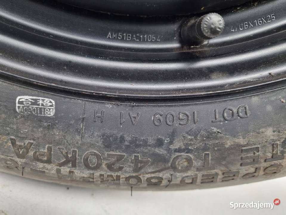 KOŁO DOJAZDOWE Ford Focus Mk3 C II dojazdówka Chełm