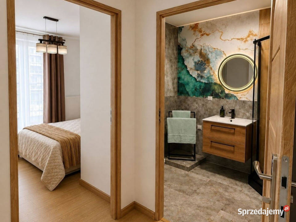 Świeżo wykończony apartament Nowa Przystań