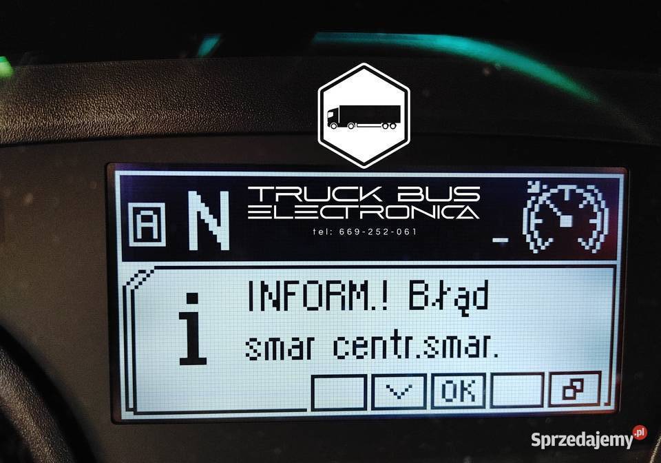 Centralne smarowanie MAN TGX TGS Emulator Kraków sprzedam
