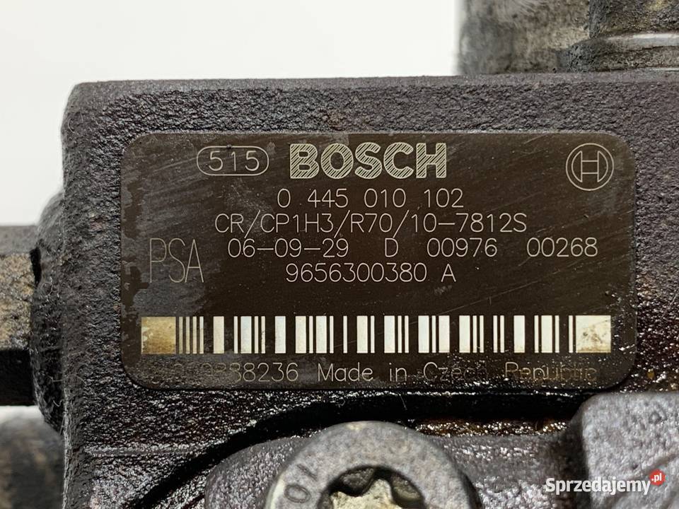 POMPA WTRYSKOWA PEUGEOT 207 0445010102 14 68 osobowe podkarpackie