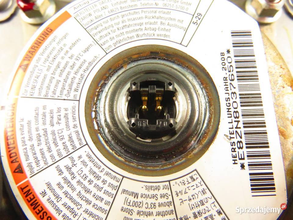 PODUSZKA KIEROWCY SUZUKI SX4 EY GY 4815079J10