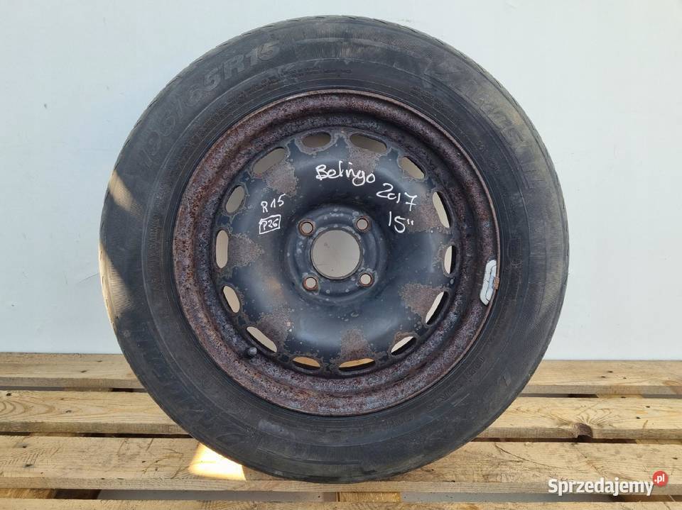 Citroen Berlingo II II KOŁO ZAPASOWE Zapas felga stalowe Janów