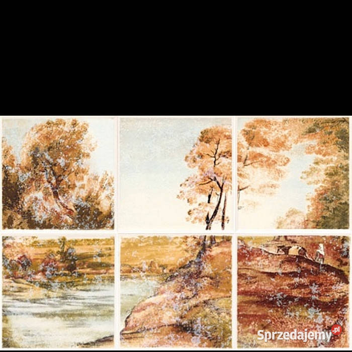 Panel Sielanka azul 20 x 30 Paradyż 6 x 10 x 10 Płytki ścienne Białogard