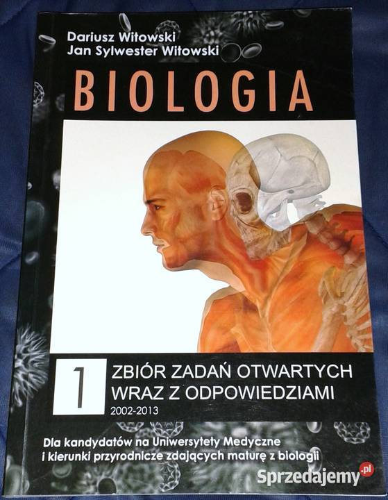 BiologiaTom 1 Zbiór zadań z odpowiedziami miękka Chełm sprzedam