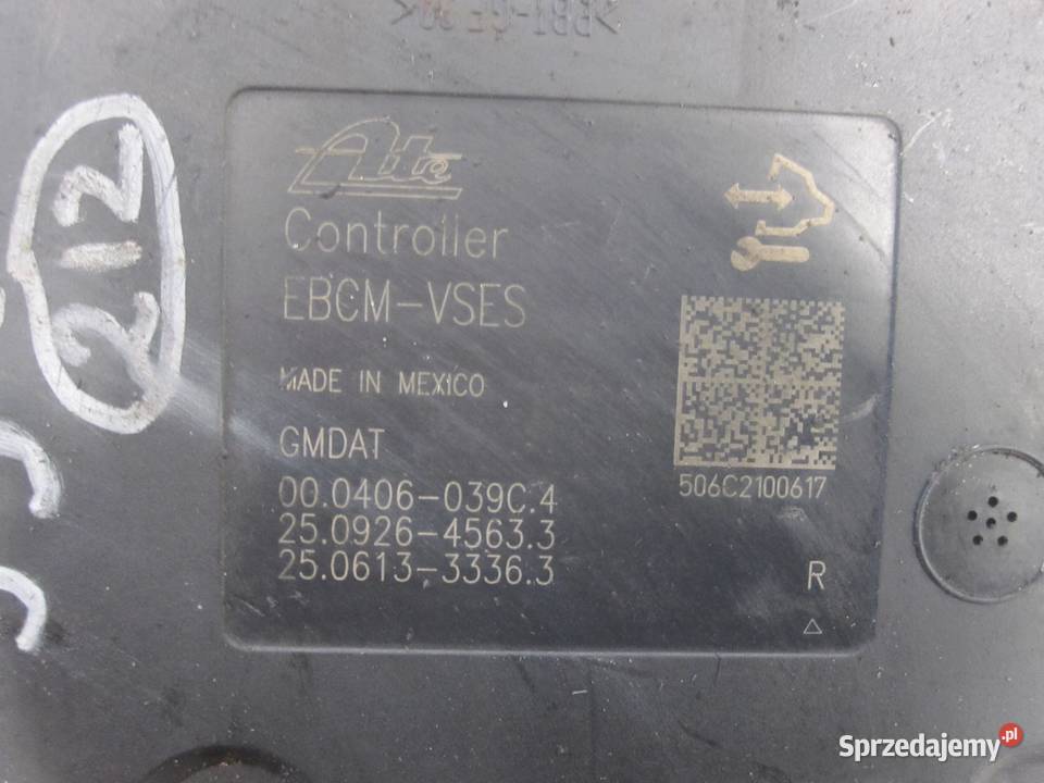 OPEL ANTARA 09r pompa ABS 96817739