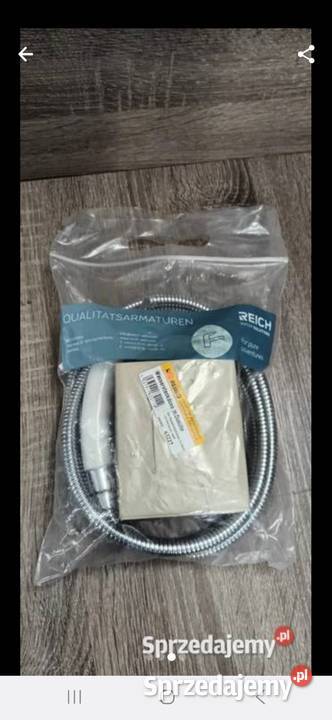 Prysznic zewnetrzny ze słuchawką i wężem Reich Kutno