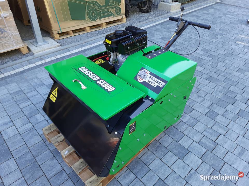 NOWOŚĆ SIEWNIK DO TRAWY GRASSED SX800 SPALINOWY sprzedam