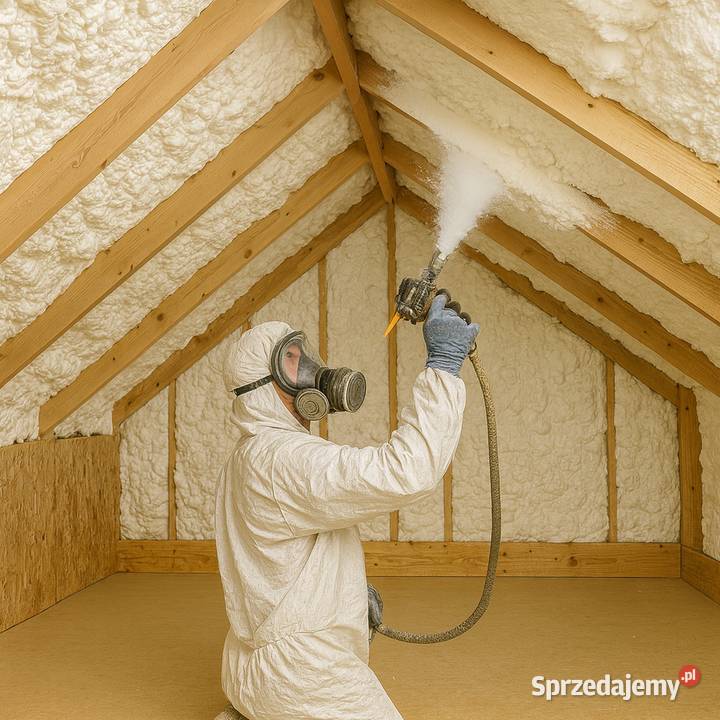 Thermoclad Ocieplanie pianką PUR wdmuchiwanie śląskie Katowice