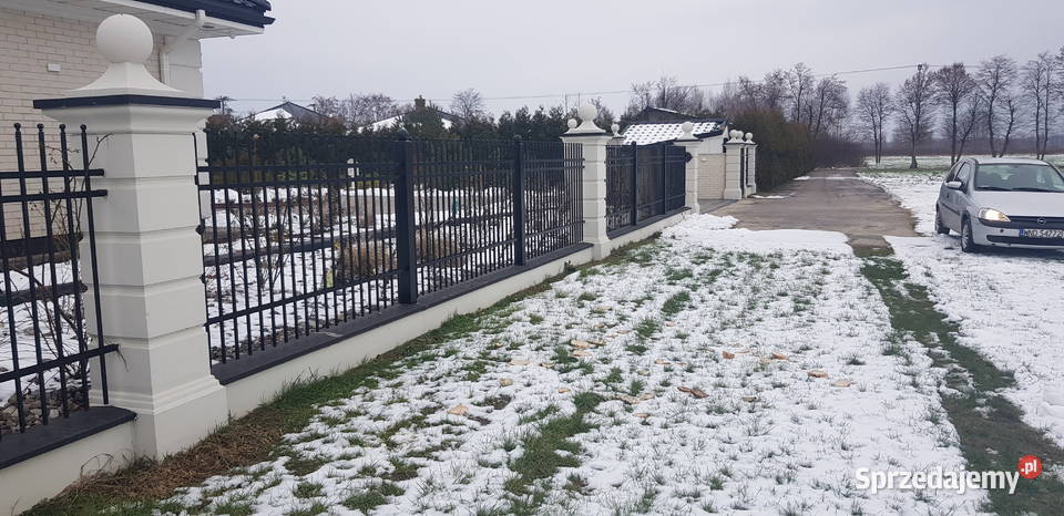 Dworkowe Stylowe Ogrodzenia Betonowe Słupki Latowicz