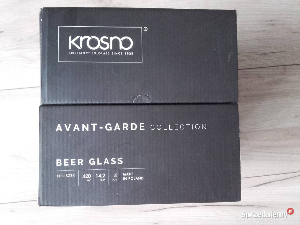Krosno Kieliszki degustacyjne do piwa 420ml 4 Bydgoszcz