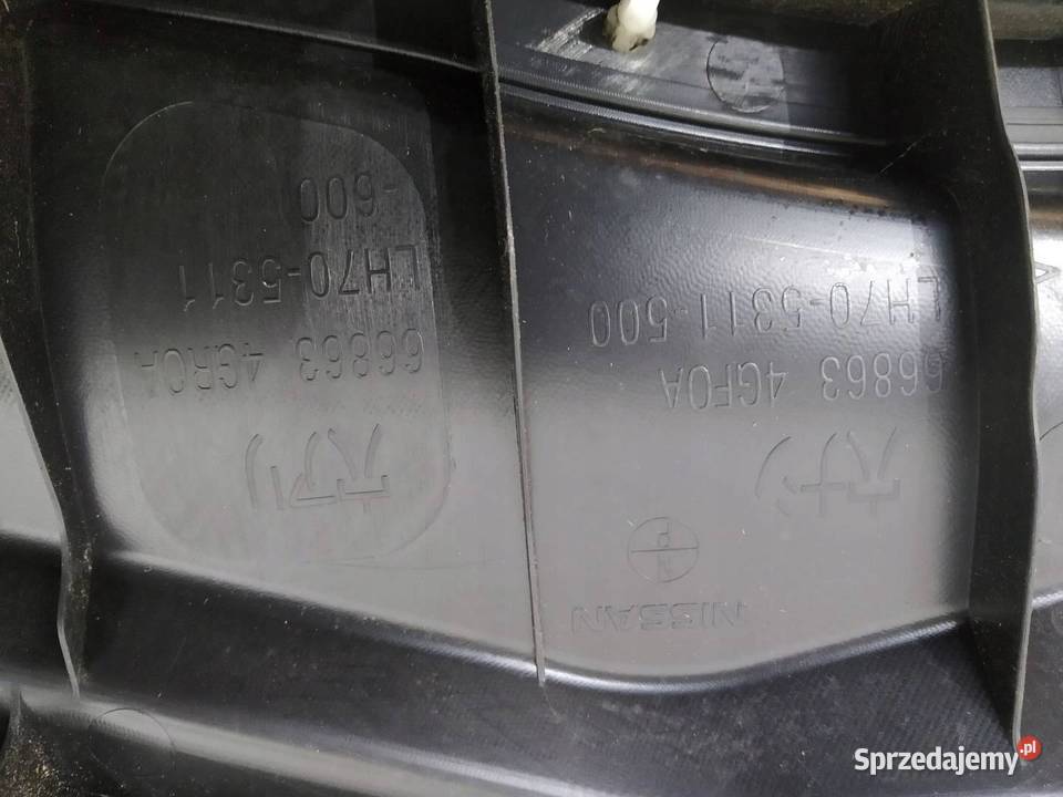 PODSZYBIE PLASTIKOWE Infiniti Q50 I 2013 Podszybia