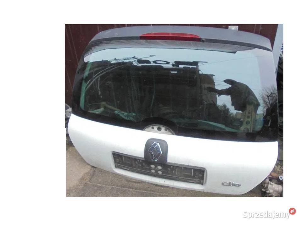 Clio II klapa tylna z szybą osobowe łódzkie Łódź