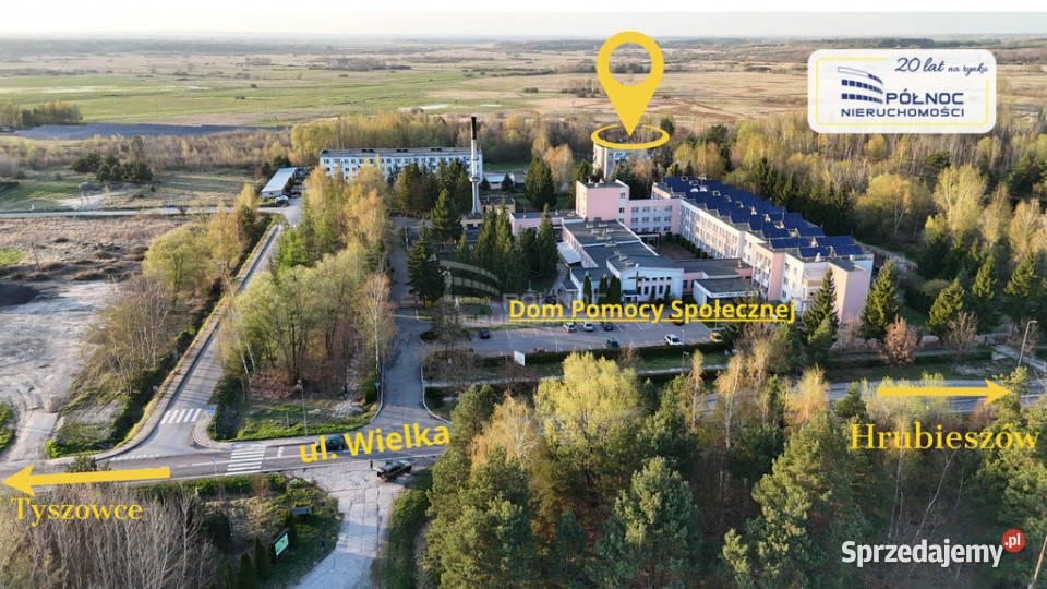 Przestronne mieszkanie z balkonem i ogródkiem 46m2 Tyszowce