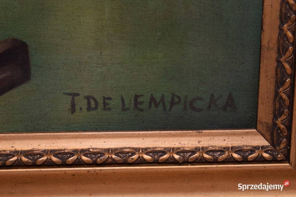TAMARA De Łempicka Kobieta w Bugatti Art Deco Kraków