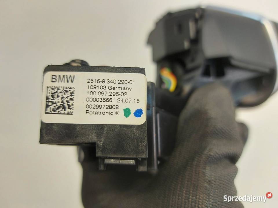 BMW i3 i01 REX Przełącznik zmiany biegów osobowe Panele sterowania, przełączniki