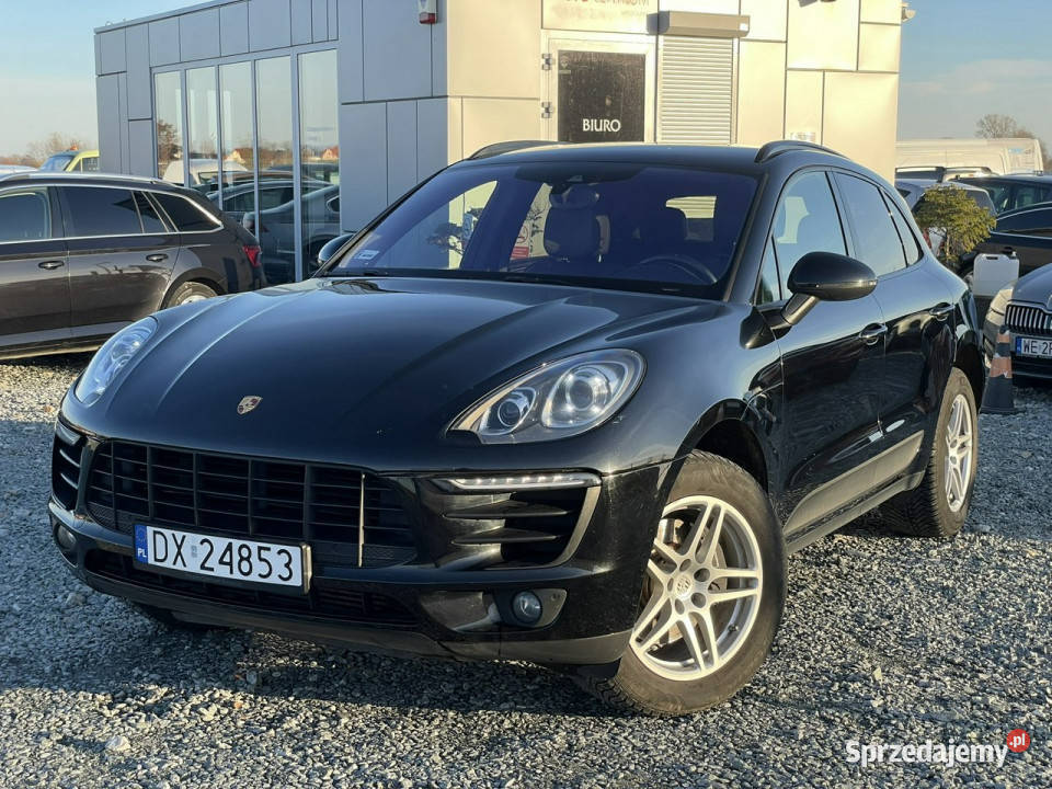 Porsche Macan 20i 252 BOSE alcantara tempomat elektrochrom. lusterka boczne dolnośląskie Wojkowice