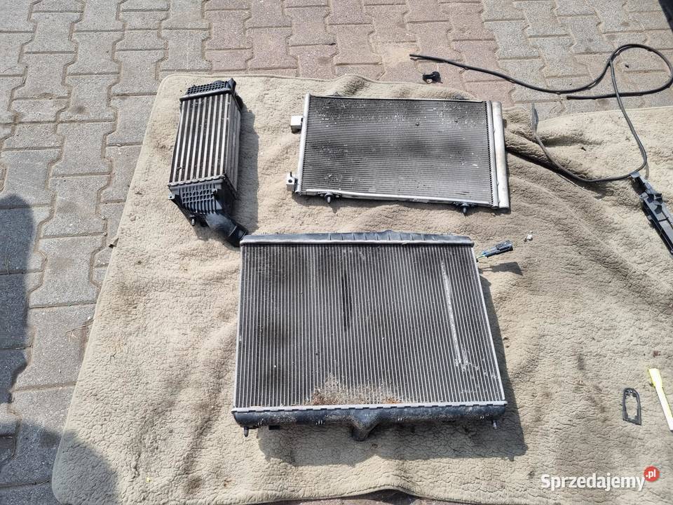 KOMPLET CHŁODNIC PEUGEOT 508 I 20 HDI 9687359980 Chłodnie wody