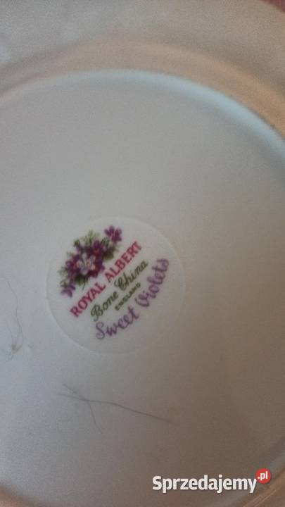 Talerzyk śniadaniowy Sweet Violets Royal Albert Gdańsk