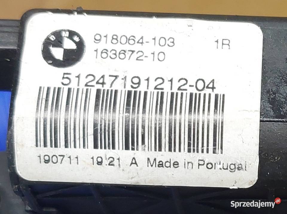 ZAMEK KLAPY BAGAŻNIKA BMW F06 F10 F30 F32 F80 Mielęcin