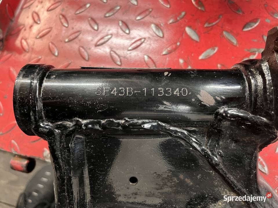 Rama z dokumentami Suzuki DR 125 Brzeszcze