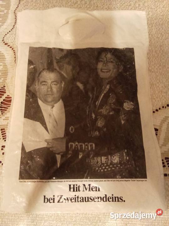 Torba plastikowa Michel Jackson sprzedam