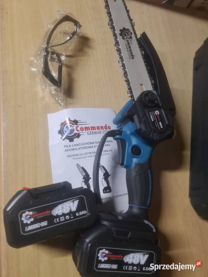 MINI PIŁA ŁAŃCUCHOWA 6 AKUMULATOROWA 2xAKU 48 v Głogowa