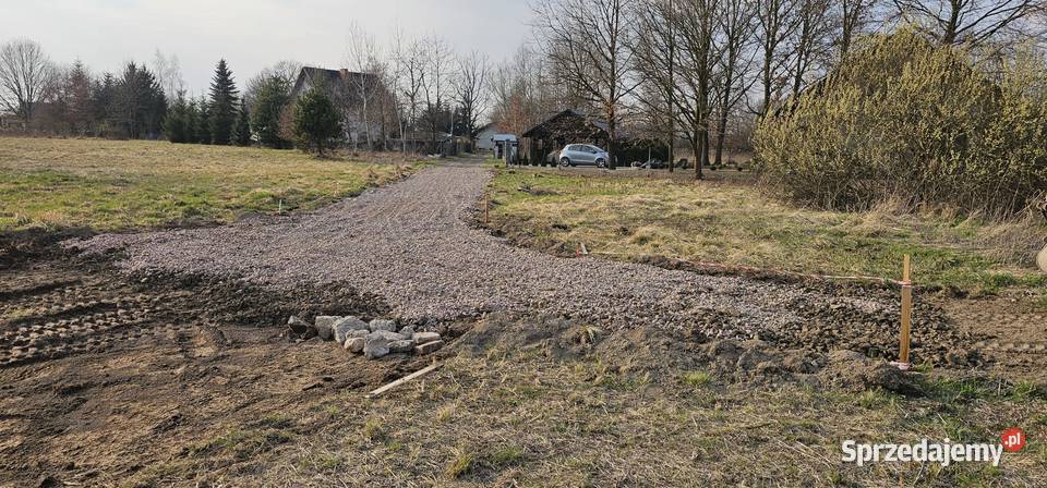 Wynajem minikoparki Krowodrza Kraków małopolskie usługi budowlane