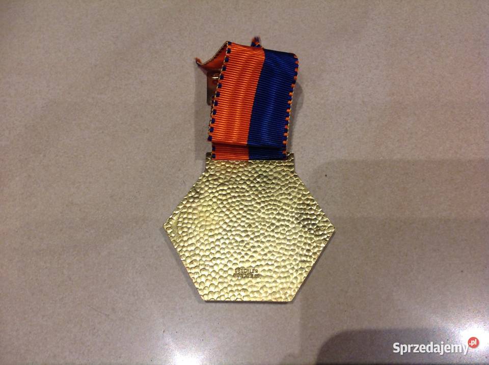 Stary Medal ŚwBernhard Bernard z Psem Sygnowany Nowa Sól