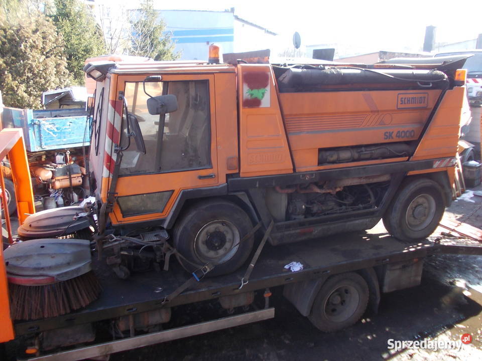 Zamiatarka schmidt sk 4000 czesci całość papiery Katowice sprzedam