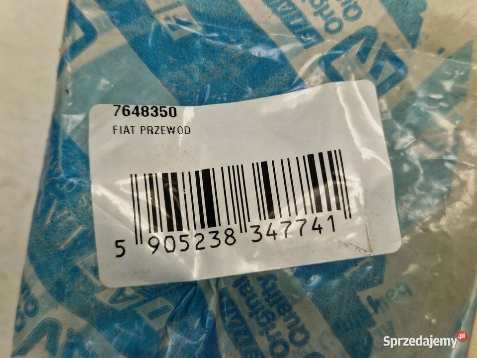 PRZEWÓD CHŁODNICY WODY NOWY ORYGINALNY FIAT