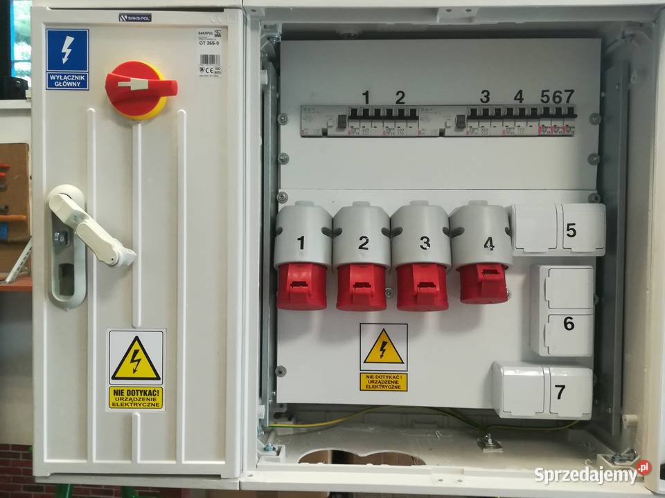 Erbetki budowlanki Rozdzielnice pomiary złącza małopolskie Kraków sprzedam