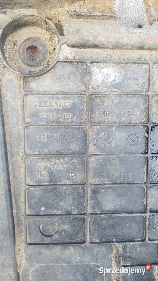 podstawa akumulatora Megane II 19 dci osobowe sprzedam