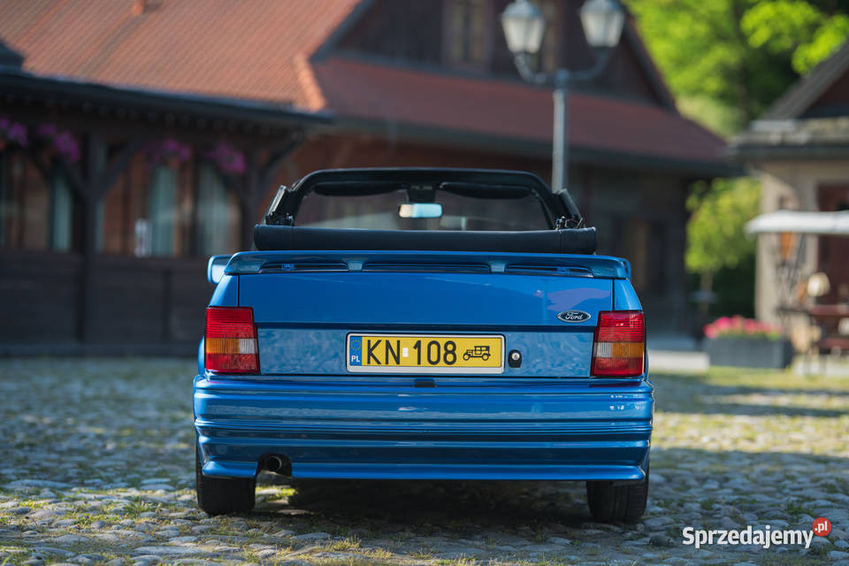 ESCORT XR3i cabrio 1989r małopolskie Nowy Sącz sprzedam