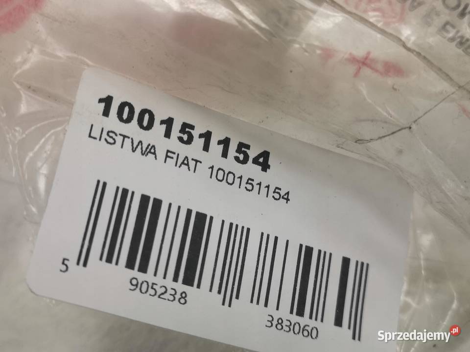 LISTWA DRZWI LEWA FIAT PALIO 19972002 100151154 lubelskie