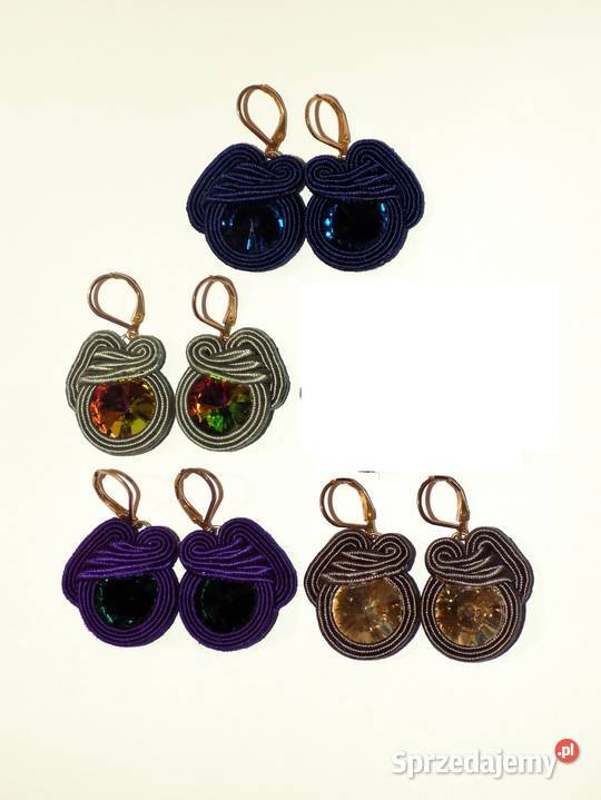 KOLCZYKI MINI Z KRYSZTAŁKIEM SUTASZ Warszawa