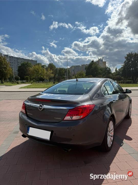 Opel Insignia 16 Turbo Cosmo 2010 180 benzyna dolnośląskie Wrocław