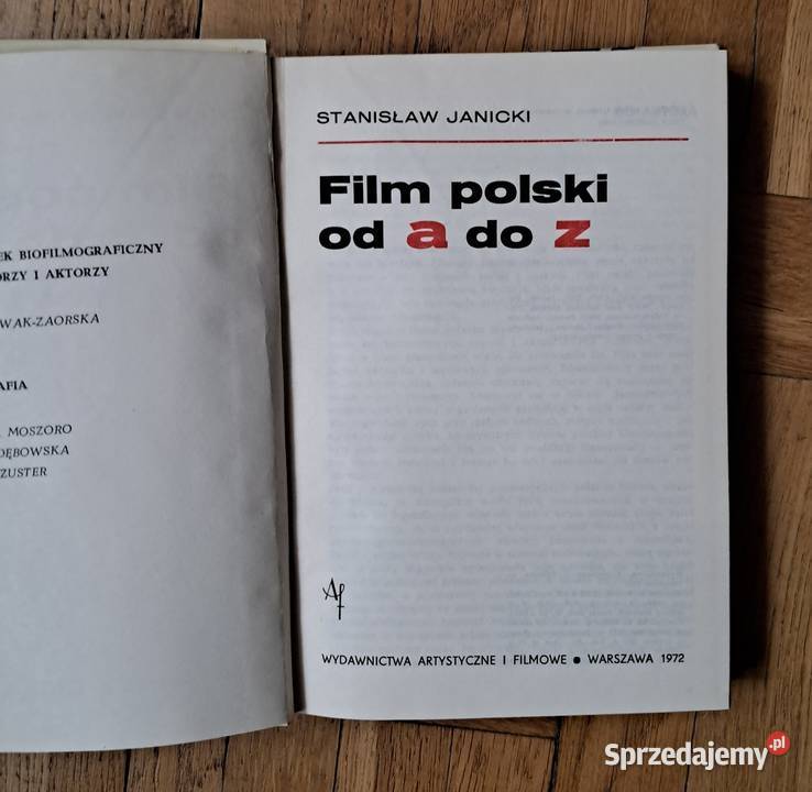 Film Polski A do Z St Janicki Warszawa