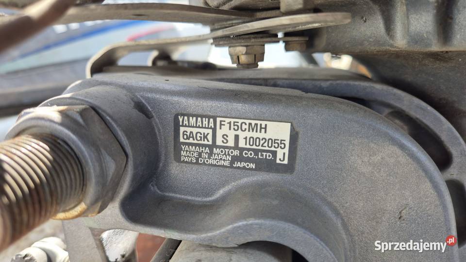 Łódz wędkarskarekreacyja ABC410 yamaha Bytom