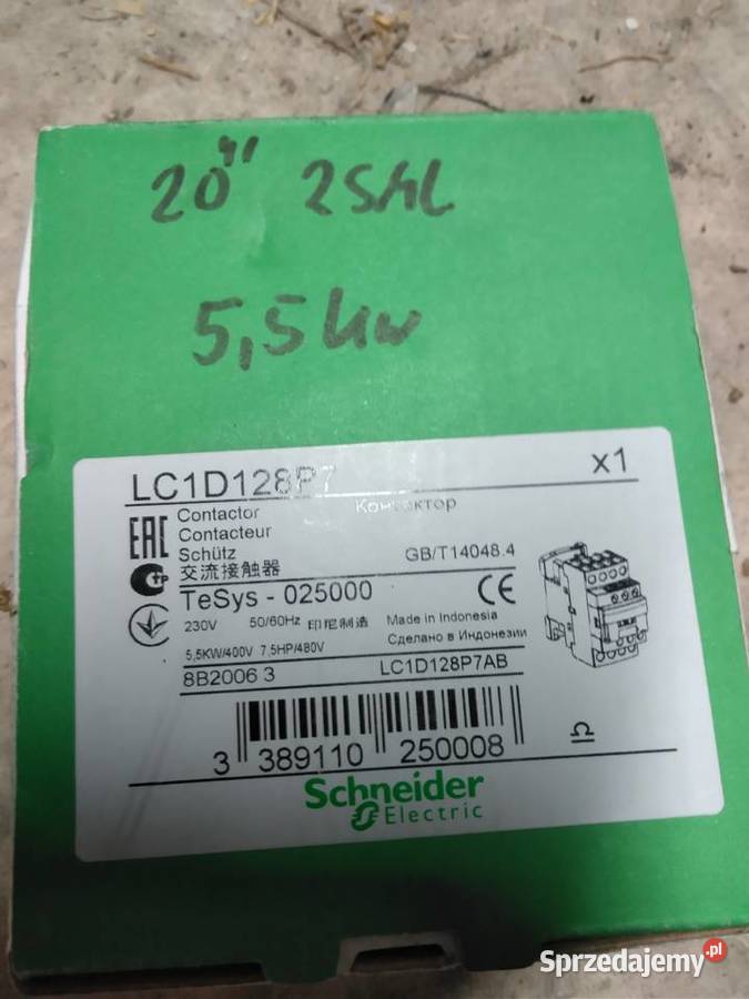 Stycznik LC1D128P7