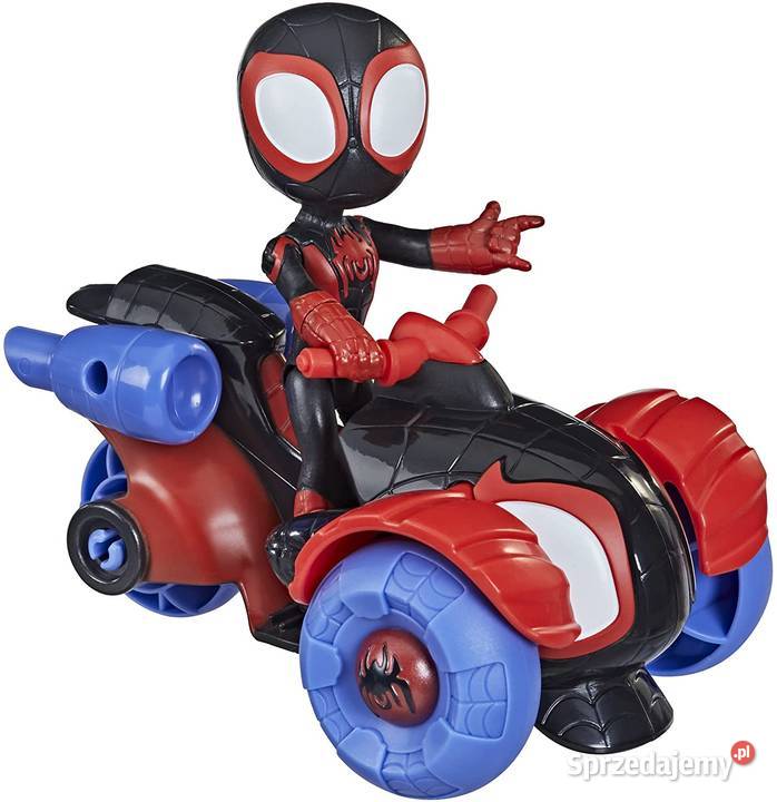 Figurka Miles Morales Spider Pojazd Techno Racer