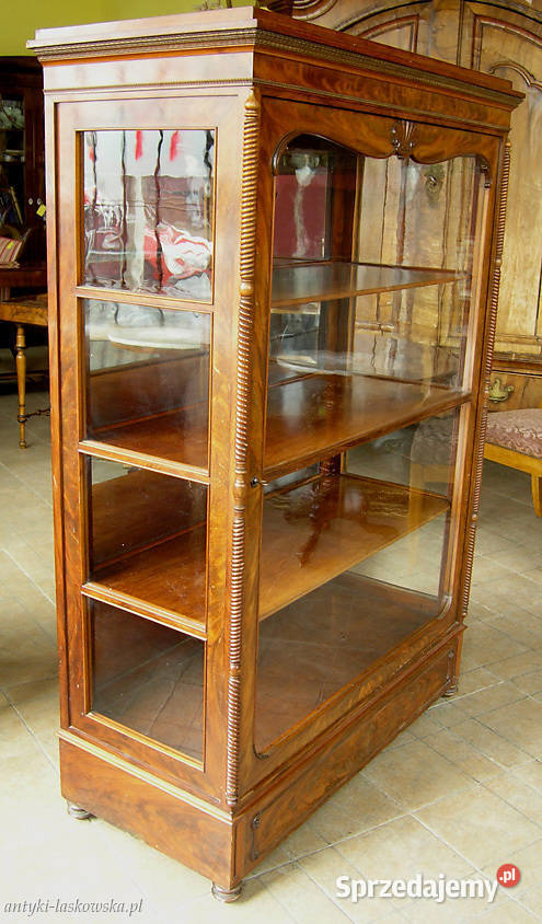 Serwantka Biedermeier mahoń KNUSSMANN IN MAINZ Sopot