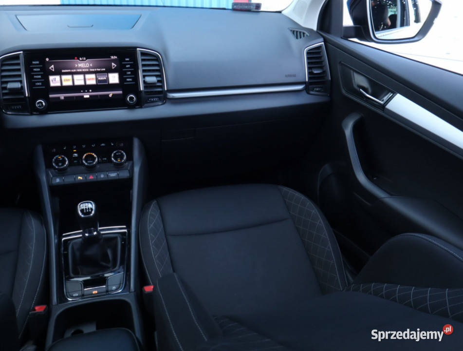 Skoda Karoq 16 TDI asystent pasa ruchu łódzkie Łódź