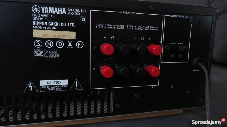 YAMAHA AX 900 POTĘŻNY O WIELKICH MOŻLIWOŚCIACH sprzedam