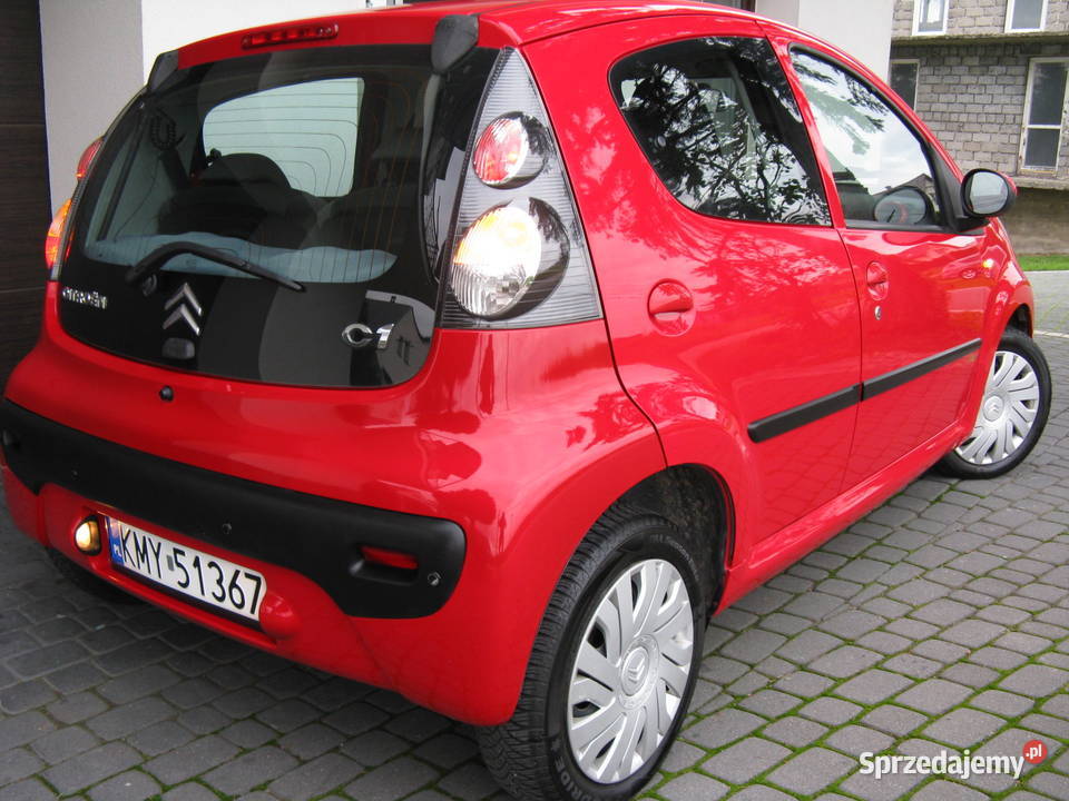 Śliczny Citroen C1 5Drzwi Klimaelektryka Aygo immobilizer małopolskie